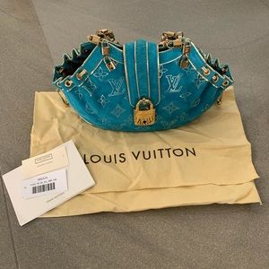 Limited Edition Louis Vuitton Turquoise Theda PM